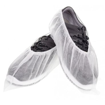 ProSafe® Überziehschuhe, PP, niedrig, 38 x 16,5 cm, weiß 1 Packung = 50 Stück - Bild-Darstellung des Produktes 1