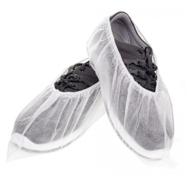 ProSafe® Überziehschuhe, PP, niedrig, 38 x 16,5 cm, weiß 1 Karton = 10 Packungen à 50 Stück - Bild-Darstellung des Produktes 1