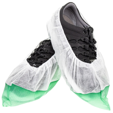 ProSafe® Überziehschuhe, niedrig, 40 x 16,5 cm, grüne Laufsohle 1 Packung = 40 Stück - Bild-Darstellung des Produktes 1