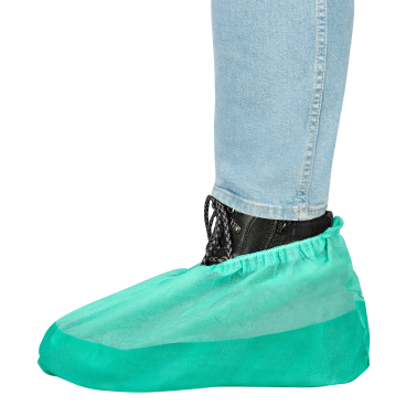 ProSafe® Überziehschuhe, PP, hoch, 42 x 23,5 cm, grün 1 Karton = 10 Packungen à 30 Stück - Bild-Darstellung des Produktes 1