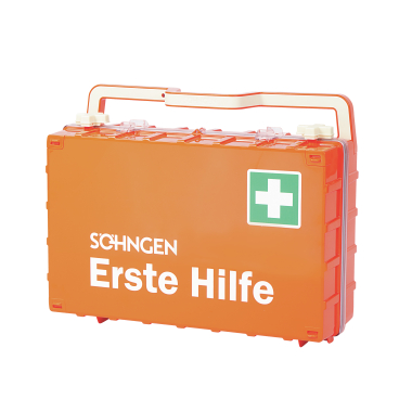 Söhngen Erste-Hilfe-Koffer DYNAMIC-GLOW L, orange Maße: ca. 45,2 x 38,4 x 15,2 cm (B x H x T) - Bild-Darstellung des Produktes 1