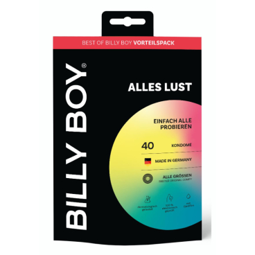 BILLY BOY Alles Lust Kondome, alle Größen 1 Vorteilspack = 40 Stück - Bild-Darstellung des Produktes 1