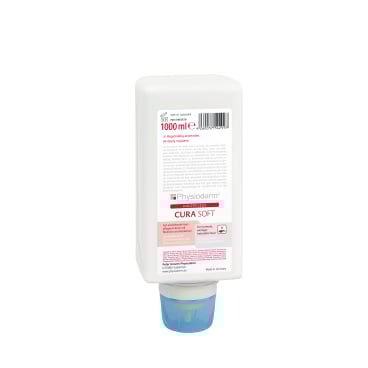 Physioderm® Cura Soft Hautpflegecreme 1000 ml - Faltflasche (1 Karton = 6 Flaschen) - Bild-Darstellung des Produktes 1