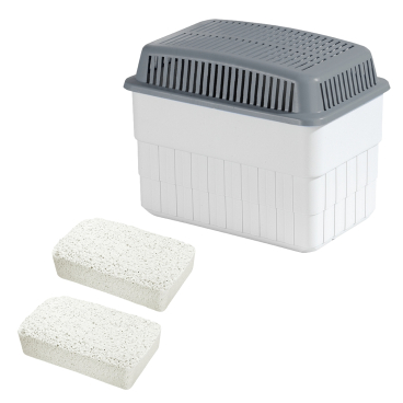WENKO Feuchtigkeitskiller 2 x 1kg, inkl. 1 Nachfüller 1 Stück - Bild-Darstellung des Produktes 1