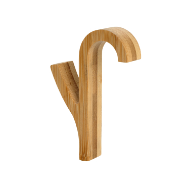 WENKO Haken für Handtuchheizkörper Bambus, Set, 2-teilig 1 Set - Bild-Darstellung des Produktes 1