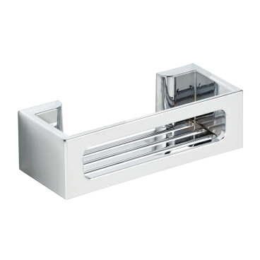 WENKO Turbo-Loc® Wandablage Bralia Chrom, befestigen ohne bohren 1 Stück - Bild-Darstellung des Produktes 1