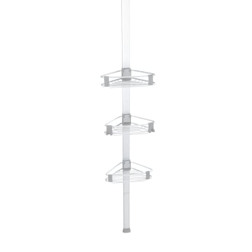 WENKO Teleskop Duschecke Purio, aus hochwertigem Aluminium 1 Stück - Bild-Darstellung des Produktes 1