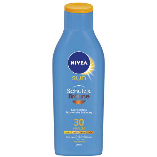NIVEA® Sun Schutz & Bräune Sonnenlotion