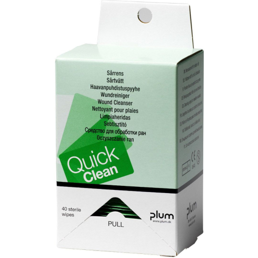 Plum QuickClean Wundreinigungstücher