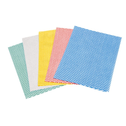 meiko Textil GmbH Meiko Viskose-Kurzzeittücher Wischfix perfo, 50 x 38 cm, Reißfestes und fusselfreies Kurzzeittuch, Farbe: gelb 399020-000-5