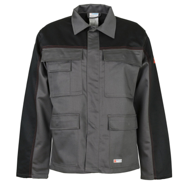 Planam® Schweißer Bundjacke WELD SHIELD, grau/schwarz 1 Stück, Größe: 42 - Bild-Darstellung des Produktes 1