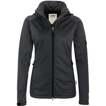 HAKRO® Damen Softshell-Jacke ALBERTA, 248, anthrazit 1 Stück, Größe: XS - Bild-Darstellung des Produktes 1