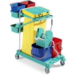TTS Tecno Trolley System TTS Green 160 Systemwagen, Mit Deckel, Maße: B 1060 x L 650 x H 1070 mm 0R003160