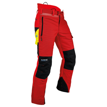 Pfanner® Forst- und Schnittschutzhose VENTILATION Typ C, rot 1 Stück, Größe: L - Bild-Darstellung des Produktes 1