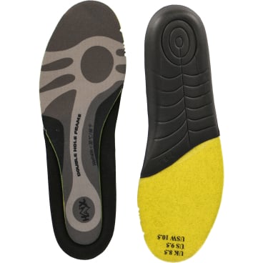 HAIX® Einlegesohle Soft, Schwarz/Gelb 1 Paar, Größe: UK 3 (EU 35) - Bild-Darstellung des Produktes 1