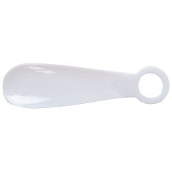 Franz Mensch GmbH Hygostar® Schuhlöffel mit Aufhängeloch, ergonomische Form, PET, Einzeln verpackte Schuhlöffel für komfortables und schnelles Anziehen der Schuhe, 1 Packung = 100 Schuhlöffel 556115