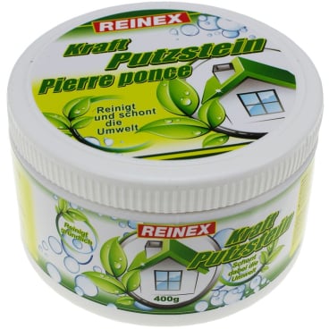 Reinex Kraft Putzstein Universalreiniger, mit Schwamm 400 g - Dose - Bild-Darstellung des Produktes 1