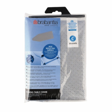 Brabantia C Bügeltischbezug, metallisierte Baumwolle Maße (L x B): 124 x 45 cm, silver - Bild-Darstellung des Produktes 1