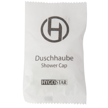Hygostar® Duschhauben, weiches Gummiband, wasserdichtes Material 1 Karton = 10 Packungen à 100 Haarhauben - Bild-Darstellung des Produktes 1
