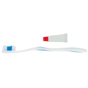Hygostar® Zahnpflegeset, hygienisch verpackt, 2-teiliges Set 1 Packung = 50 Stück - Bild-Darstellung des Produktes 1