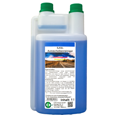 ILKA Autoscheibenfrei Scheibenreiniger 1 Karton = 12 Flaschen à 1 Liter - Bild-Darstellung des Produktes 1