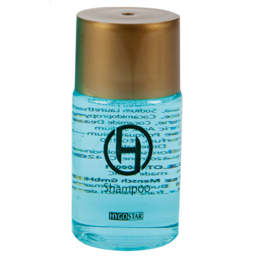 Hygostar® Hotel-Shampoo, im Verkaufs-Tray, pflegende Reinigung 1 Karton = 10 Packungen à 50 Tuben à 25 ml - Bild-Darstellung des Produktes 1