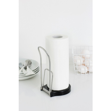 Brabantia Küchenrollenhalter, stehend – Farbe: Brilliant Steel
