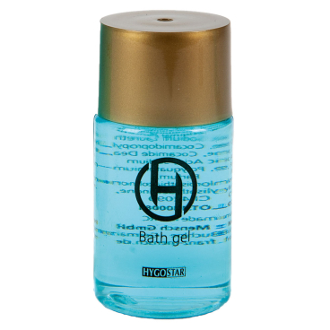 Hygostar® Duschgel, sanfte und pflegende Reinigung, Verkaufs-Tray 1 Packung = 50 Flaschen à 25 ml - Bild-Darstellung des Produktes 1