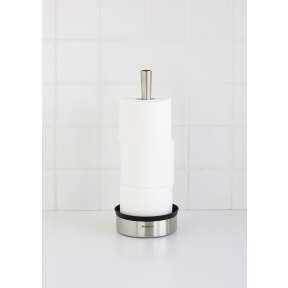 Brabantia Profile Serie Toilettenrollen-Spender Farbe: Matt Steel 