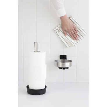 Brabantia Profile Serie Toilettenrollen-Spender Farbe: Matt Steel 