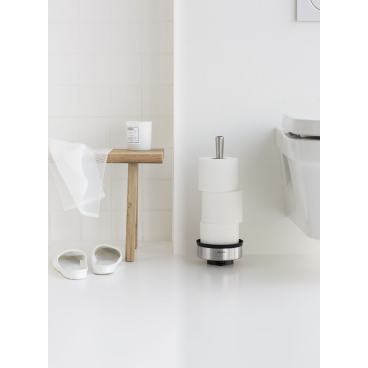 Brabantia Profile Serie Toilettenrollen-Spender Farbe: Matt Steel 