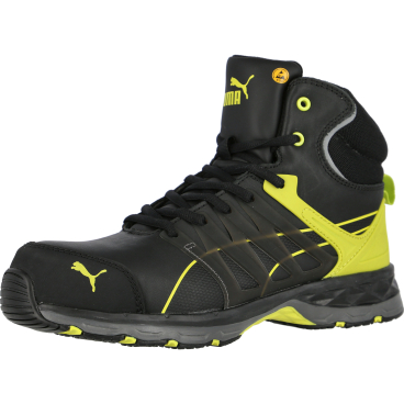 PUMA® Sicherheitshochschuhe S3 VELOCITY 2.0 BLACK MID 1 Paar, Größe: 39 - Bild-Darstellung des Produktes 1