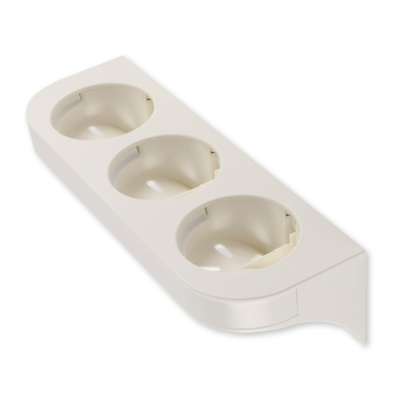 Hygostar® Wandhalterung für Pumpspender, inkl. Montagematerial 1 Packung = 1 Stück, Farbe: weiß - Bild-Darstellung des Produktes 1