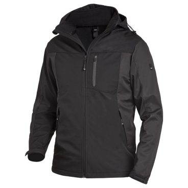 FHB® Softshelljacke JANNIK, anthrazit/schwarz 1 Stück, Größe: XXL - Bild-Darstellung des Produktes 1