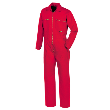 teXXor® Overall 290g/m² BASIC, Baumwolle, rot 1 Stück, Größe: 42 - Bild-Darstellung des Produktes 1