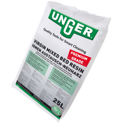 Unger Germany GmbH UNGER Mischbettharz Premium Ionen-Austauschharz, Nachfüllharz für Unger DI-Filter / Patronen, Inhalt: 25 Liter Sack DIB25