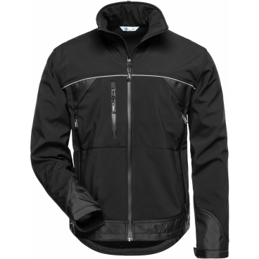 elysee® Softshell Premium Funktions-Jacke, schwarz 1 Stück, Größe: 4XL - Bild-Darstellung des Produktes 1