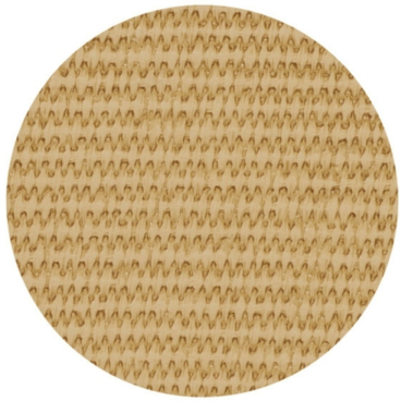 ASA sisal optic rough Glas-Untersetzer rund - 4 Stück àØ 10 cm