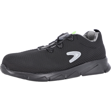 COFRA® Sicherheitshalbschuhe S3 TOTAL BLACK, Lightech 1 Paar, Größe: 46 - Bild-Darstellung des Produktes 1