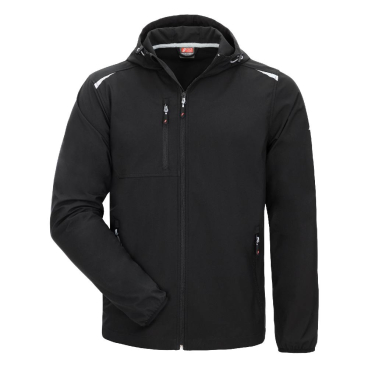 NITRAS® Softshell-Windbreaker MOTION TEX LIGHT, schwarz 1 Stück, Größe: 3XL - Bild-Darstellung des Produktes 1
