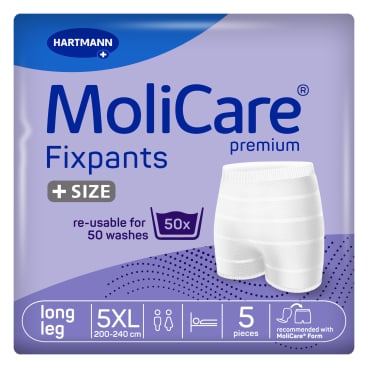 MoliCare® Premium Fixpants Fixierhosen 1 Beutel = 5 Stück, Größe: 5XL - Bild-Darstellung des Produktes 1