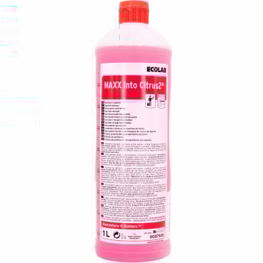 ECOLAB MAXX Into Citrus 2* Hochleistungs-Sanitärreinger 1 Liter - Flasche - Bild-Darstellung des Produktes 1