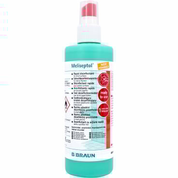 B. Braun Meliseptol® Flächendesinfektionsmittel 250 ml - Sprühflasche - Bild-Darstellung des Produktes 1