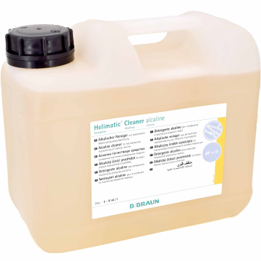 B. Braun Helimatic® Cleaner alcaline Flüssigreiniger 5 l - Kanister - Bild-Darstellung des Produktes 1