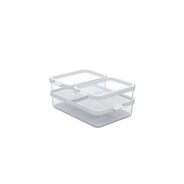 Rotho CAUMA KS Organizer Set, verschiedene Größen Größen 1 x 2,6 l und 2 x 1,2 l - Bild-Darstellung des Produktes 1