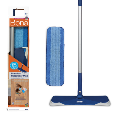 Bona Premium Teleskop-Mop mit Bona Mikrofaser-Reinigungs-Pad 1 Set - Bild-Darstellung des Produktes 1