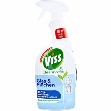 Viss Cleanboost Universal Glasreiniger Glas & Flächen 750 ml - Sprühflasche - Bild-Darstellung des Produktes 1