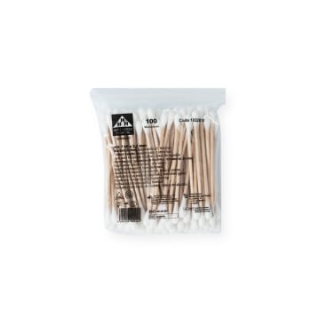 Heinz Herenz Holzstäbchen, Wattestäbchen WA 7, unsteril 1 Packung = 100 Stück, Länge: 80 x 2,2 mm - Bild-Darstellung des Produktes 1