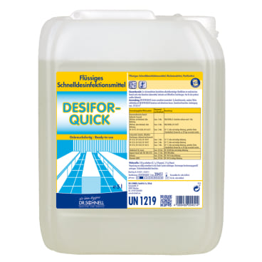 Dr. Schnell Flächendesinfektion DESIFOR-QUICK, begrenzt viruzid 5 Liter - Kanister - Bild-Darstellung des Produktes 1