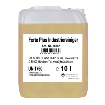 Dr. Schnell Industriereiniger FORTE PLUS, Konzantrat 10 Liter - Kanister - Bild-Darstellung des Produktes 1